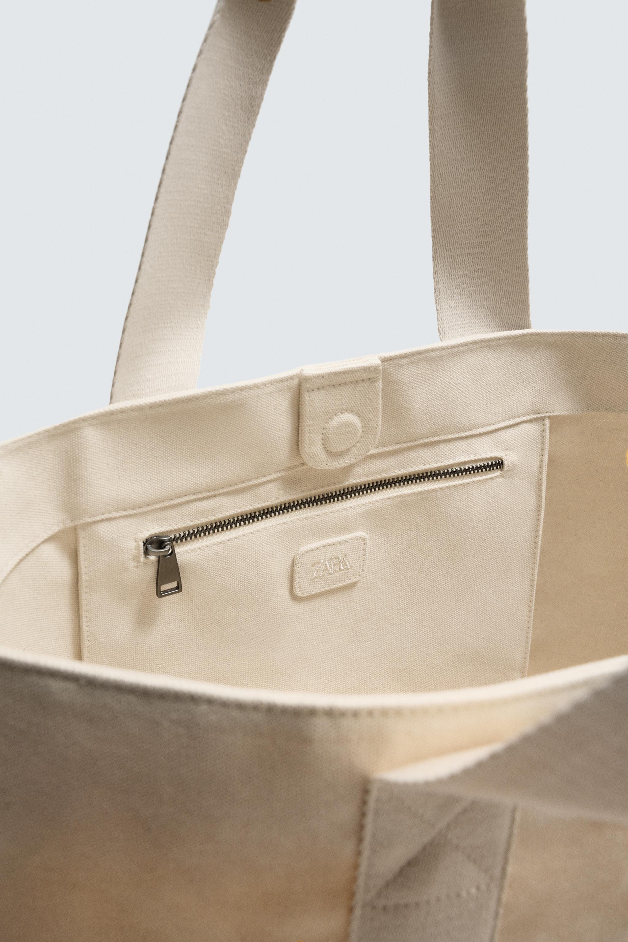 SAC SHOPPER EN TISSU DE COTON